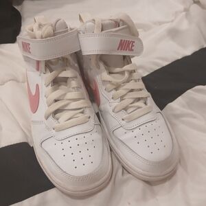 Nike Court Borough Mid 2  Pink  3.5y
